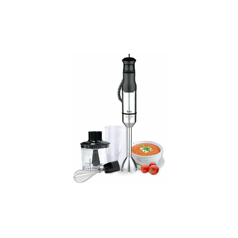 TMPBA017 batidora de mano con 1200W de potencia, campana y eje de acero inoxidable, vaso graduado de 600ml, empuñadura ergonómica y antideslizante
TMPBA017 batidora de mano con 1200W de potencia, campana y eje de acero inoxidable, vaso graduado de 600ml, empuñadura ergonómica y antideslizante
