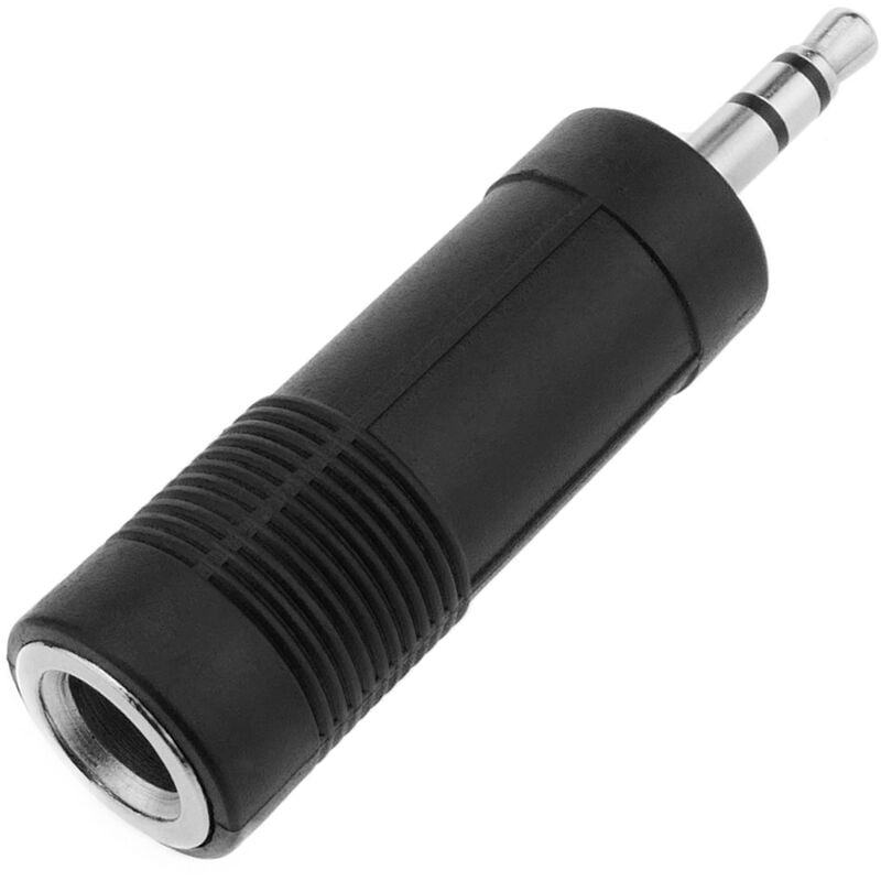 Adaptador Audio Estéreo (Jack-3.5mm-M / Jack-6.3mm-H) - Bematik
Adaptador Audio Estéreo (Jack-3.5mm-M / Jack-6.3mm-H) - Bematik