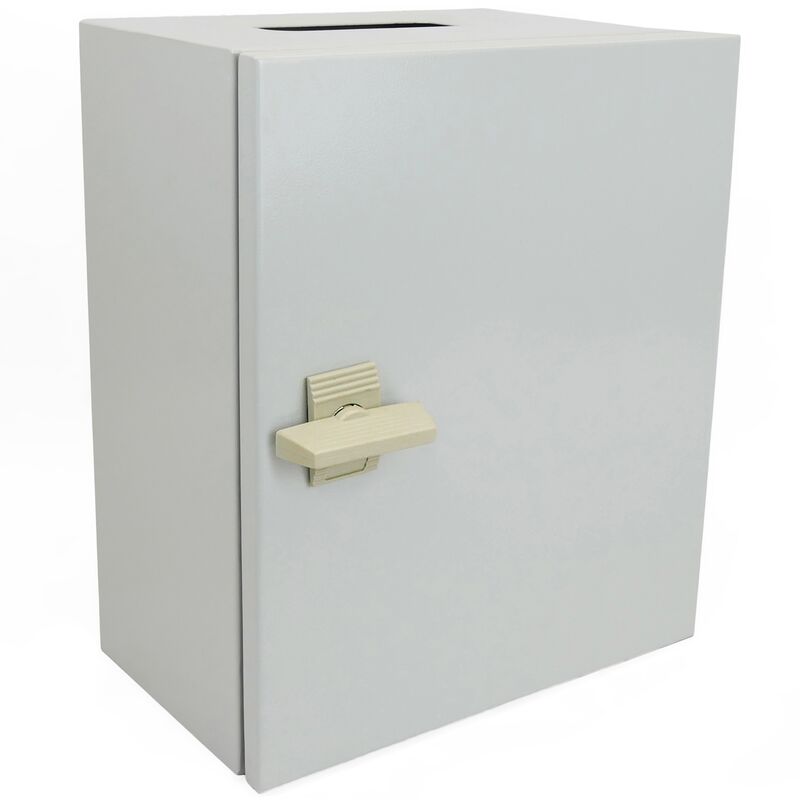 BeMatik - Caja de distribución eléctrica metálica con protección IP65 para fijación a pared 300x250x150mm
BeMatik - Caja de distribución eléctrica metálica con protección IP65 para fijación a pared 300x250x150mm