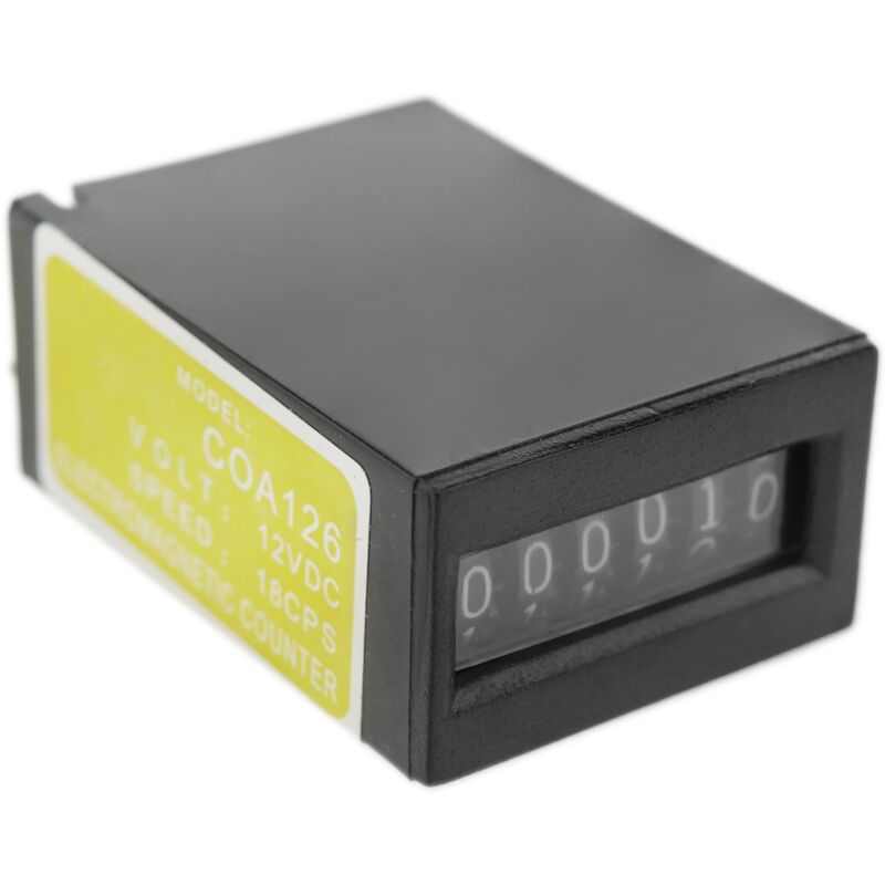 Contador de impulsos y eventos electromagnéticos de 6 dígitos 18 cps - Bematik
Contador de impulsos y eventos electromagnéticos de 6 dígitos 18 cps - Bematik