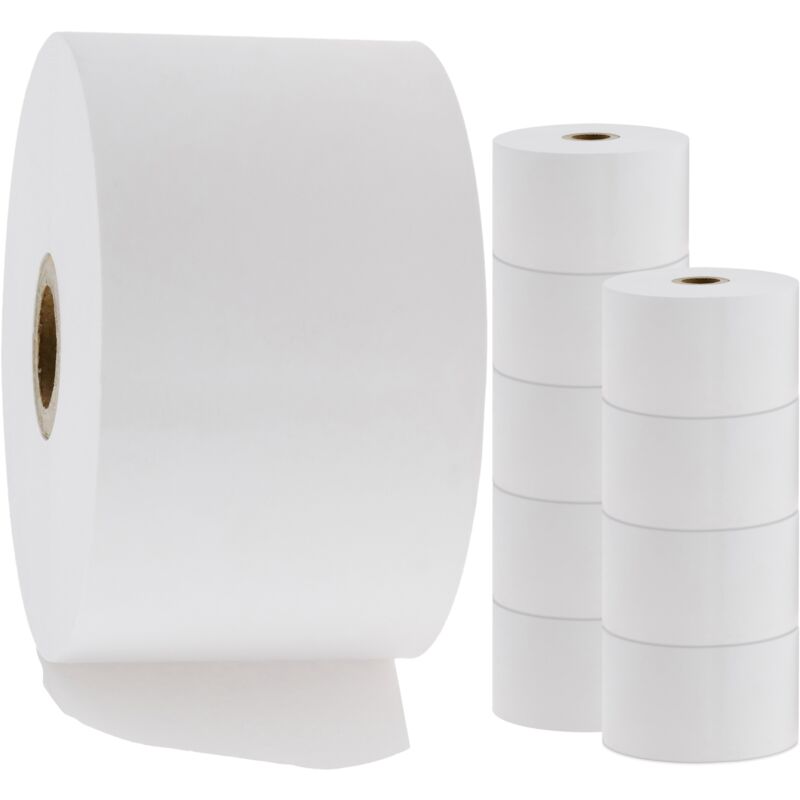 Rollo bobina de papel térmico para impresora TPV y caja registradora 44x64mm 10 unidades - Bematik
Rollo bobina de papel térmico para impresora TPV y caja registradora 44x64mm 10 unidades - Bematik