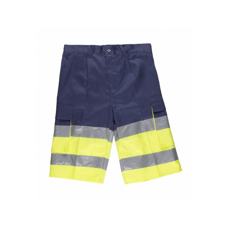 Bermuda combinada con alta visibilidad con elástico en la cintura C4005 | 40 - Marino+Amarillo A.V. - Workteam
Bermuda combinada con alta visibilidad con elástico en la cintura C4005 | 40 - Marino+Amarillo A.V. - Workteam