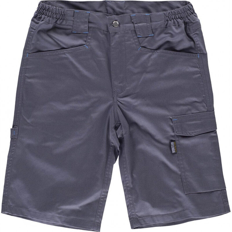 Bermuda de tejido elástico con trabilla porta martillo Combi B4035 | Gris - S - Workteam
Bermuda de tejido elástico con trabilla porta martillo Combi B4035 | Gris - S - Workteam