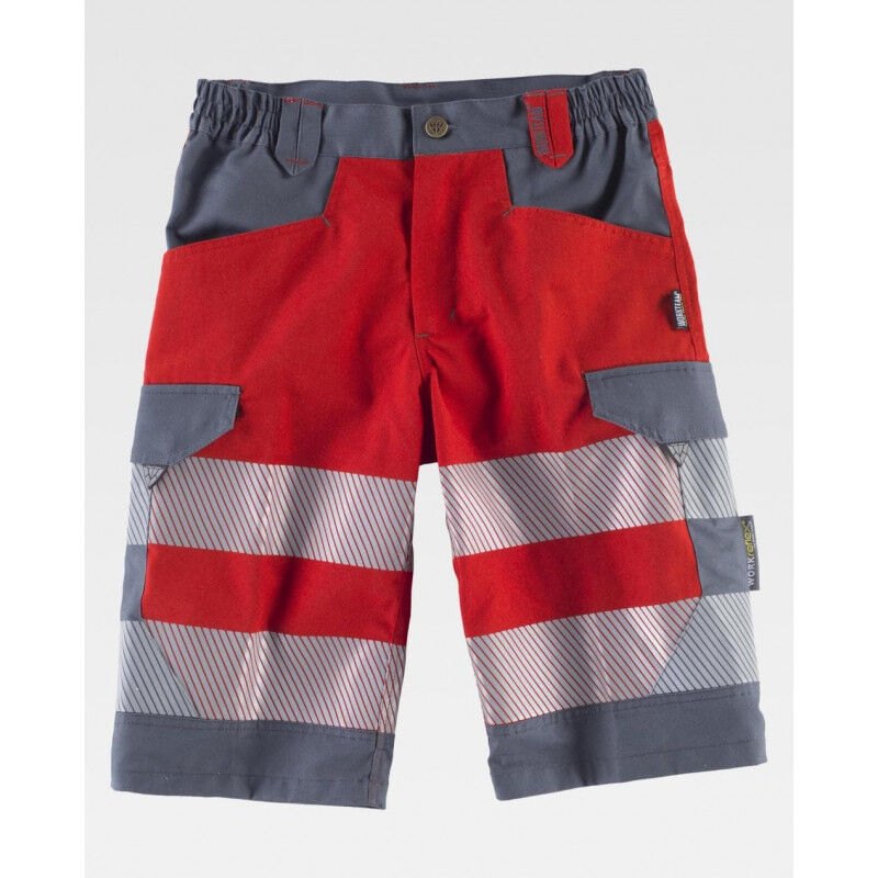 Bermuda de Alta Visibilidad color rojo multibolsillos C2706 | M - Rojo+Gris Oscuro A.V. - Workteam
Bermuda de Alta Visibilidad color rojo multibolsillos C2706 | M - Rojo+Gris Oscuro A.V. - Workteam