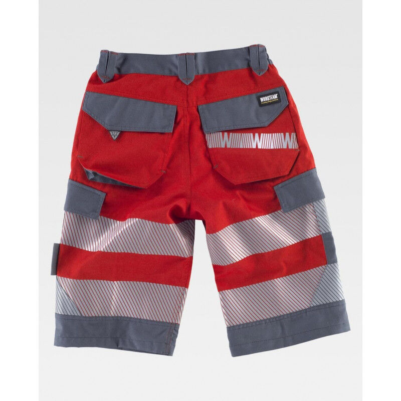 Bermuda de Alta Visibilidad color rojo multibolsillos C2706 | XXL - Rojo+Gris Oscuro A.V. - Workteam
Bermuda de Alta Visibilidad color rojo multibolsillos C2706 | XXL - Rojo+Gris Oscuro A.V. - Workteam