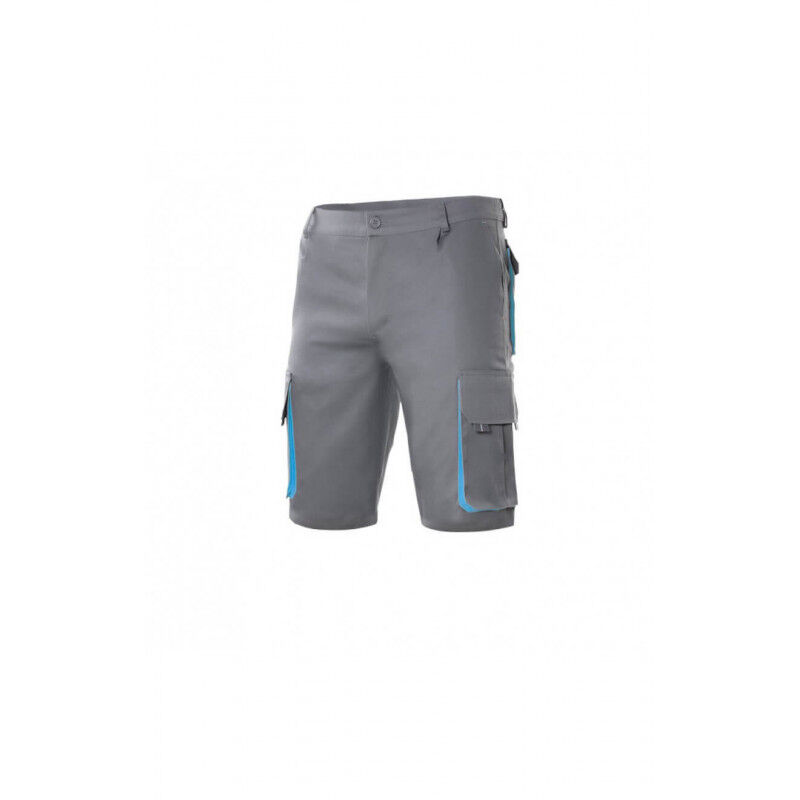 Bermuda bicolor multibolsillos con pliegues y elástico en cintura Serie 103007 | 38 - Gris / Celeste - Velilla
Bermuda bicolor multibolsillos con pliegues y elástico en cintura Serie 103007 | 38 - Gris / Celeste - Velilla