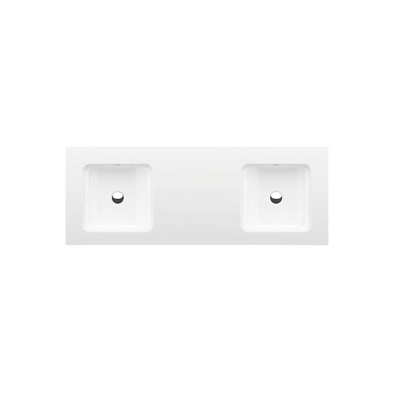 One lavabo de pared, 2 cubetas, sin grifo, A142 1400 x 530 mm, color: Blanco con Glasur Plus - A142-000,PW - Bette
One lavabo de pared, 2 cubetas, sin grifo, A142 1400 x 530 mm, color: Blanco con Glasur Plus - A142-000,PW - Bette
