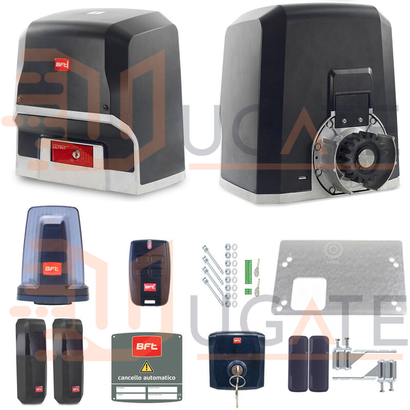 Kit Completo V Per Cancelli Scorrevoli Kg Bft Deimos Ac Kit A