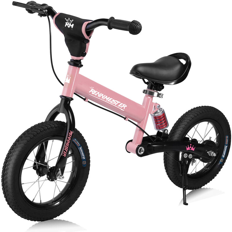 Bicicleta de equilibrio Rennmeister para niños sin pedales a partir de 3 años con neumáticos de aire freno 12 pulgadas infantil Fucsia - Fucsia
Bicicleta de equilibrio Rennmeister para niños sin pedales a partir de 3 años con neumáticos de aire freno 12 pulgadas infantil Fucsia - Fucsia