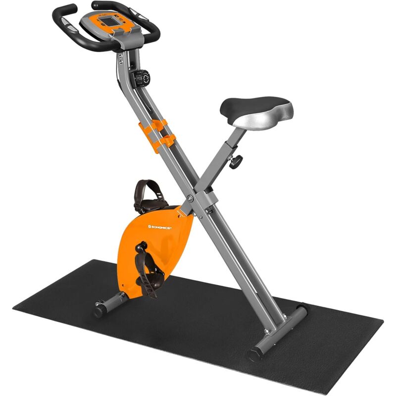 Bicicleta Estática, Bicicleta Fitness, Entrenador Plegable Indoor, 8 Niveles de Resistencia Magnética, con Alfombrilla, Sensor de Pulso, Soporte
Bicicleta Estática, Bicicleta Fitness, Entrenador Plegable Indoor, 8 Niveles de Resistencia Magnética, con Alfombrilla, Sensor de Pulso, Soporte