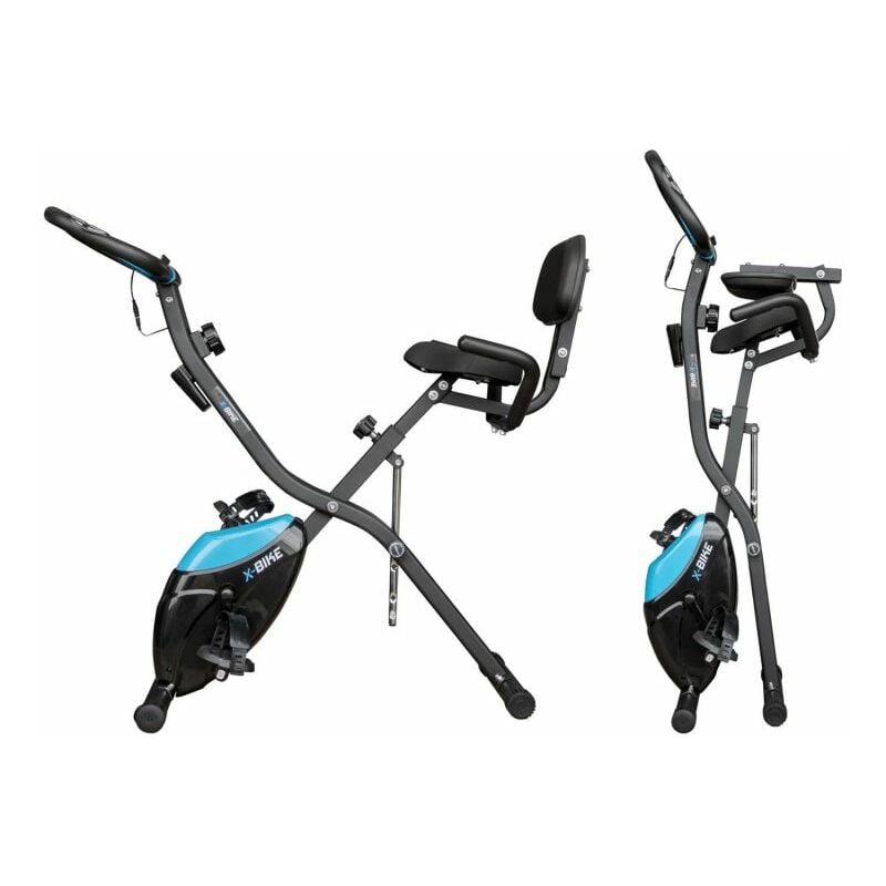Bicicleta Estática compacta plegable X-Bike - 8 niveles de resistencia, Rueda inercia 2Kg, con Pantalla, Ajustable - Negro - Sparraw
Bicicleta Estática compacta plegable X-Bike - 8 niveles de resistencia, Rueda inercia 2Kg, con Pantalla, Ajustable - Negro - Sparraw