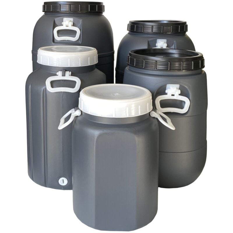 Jardin202 - Bidón de plástico de boca ancha | Gris | Con Asas | SELECCIONE CAPACIDAD - color :30 LITROS (Plano) - 30 LITROS (Plano) - 30 LITROS
Jardin202 - Bidón de plástico de boca ancha | Gris | Con Asas | SELECCIONE CAPACIDAD - color :30 LITROS (Plano) - 30 LITROS (Plano) - 30 LITROS