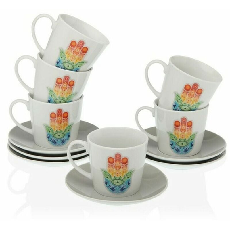 Juego De Tazas De Café Hamsa Porcelana (12 Piezas) 
Juego De Tazas De Café Hamsa Porcelana (12 Piezas)