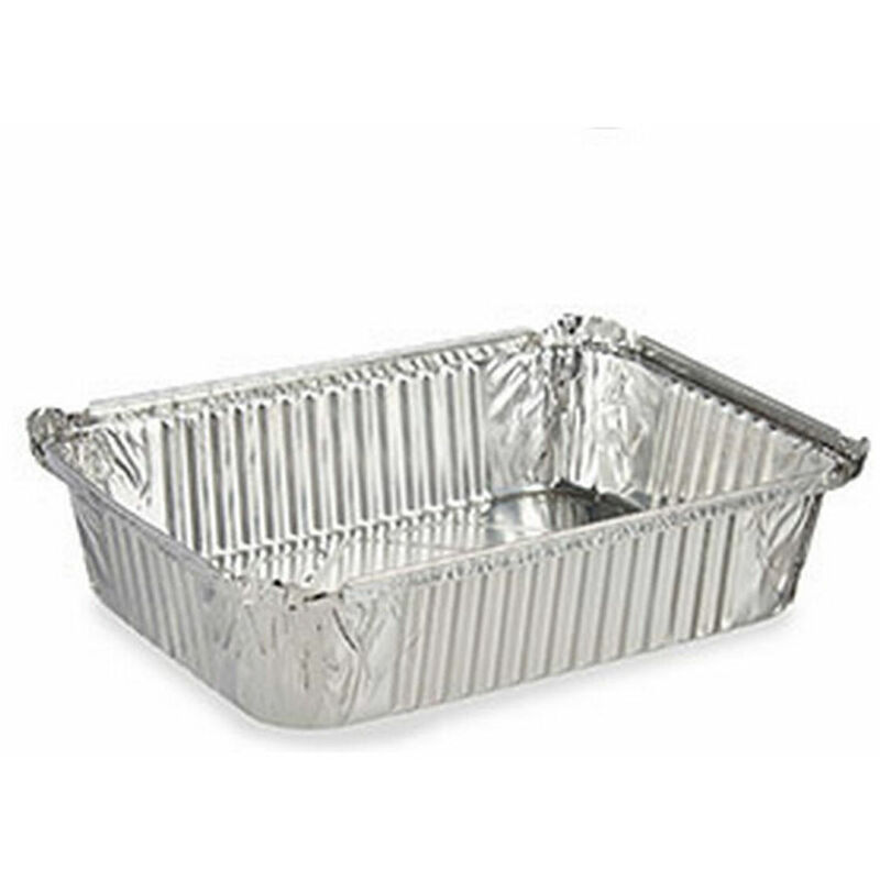Juego de Bandejas Aluminio Con Tapa Rectangular (3 pcs) (18,5 x 5,6 x 26 cm) - Bigbuy Home
Juego de Bandejas Aluminio Con Tapa Rectangular (3 pcs) (18,5 x 5,6 x 26 cm) - Bigbuy Home