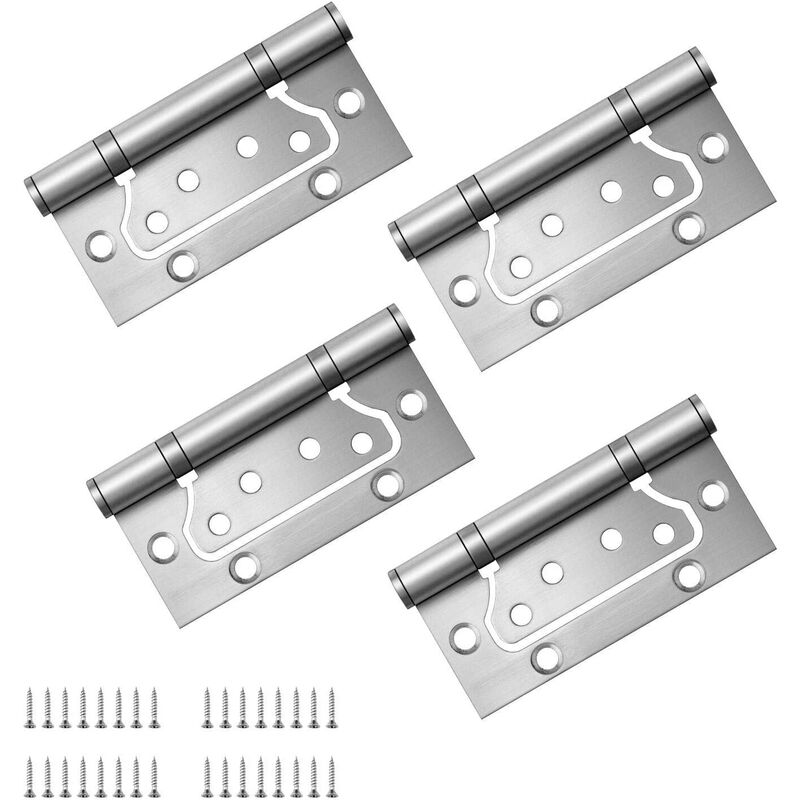 Bisagra de puerta de acero inoxidable para muebles para el hogar de 4 piezas, 100 cm de largo
Bisagra de puerta de acero inoxidable para muebles para el hogar de 4 piezas, 100 cm de largo
