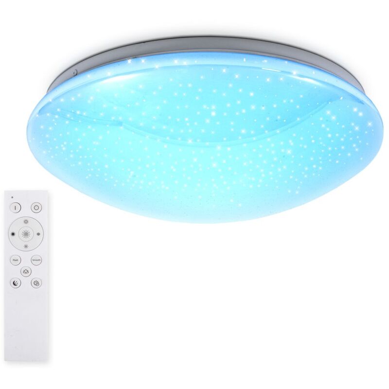 B.K.Licht 15W LED starry sky I cambio de color I RGB I control de la temperatura del color I función de memoria I regulable I mando a distancia I
B.K.Licht 15W LED starry sky I cambio de color I RGB I control de la temperatura del color I función de memoria I regulable I mando a distancia I