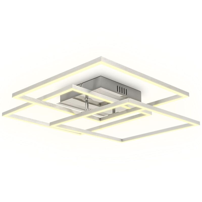 I 40 Watt LED-Frame I lámpara de techo orientable de oficina I 3000 K blanco cálido I cromo-aluminio - B.k.licht
I 40 Watt LED-Frame I lámpara de techo orientable de oficina I 3000 K blanco cálido I cromo-aluminio - B.k.licht