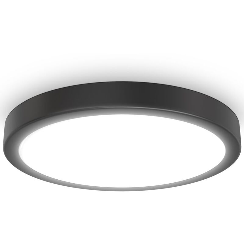 I Lámpara de techo LED de 24 W I 4.000K I 38 cm de diámetro I 3.000 lúmenes I luz blanca neutra I Negro - B.k.licht
I Lámpara de techo LED de 24 W I 4.000K I 38 cm de diámetro I 3.000 lúmenes I luz blanca neutra I Negro - B.k.licht