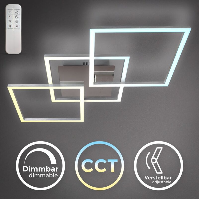 B.K.Licht I Marco LED de 32 vatios I Control de temperatura de color CCT I regulable I giratorio I temporizador I luz nocturna I control remoto I
B.K.Licht I Marco LED de 32 vatios I Control de temperatura de color CCT I regulable I giratorio I temporizador I luz nocturna I control remoto I