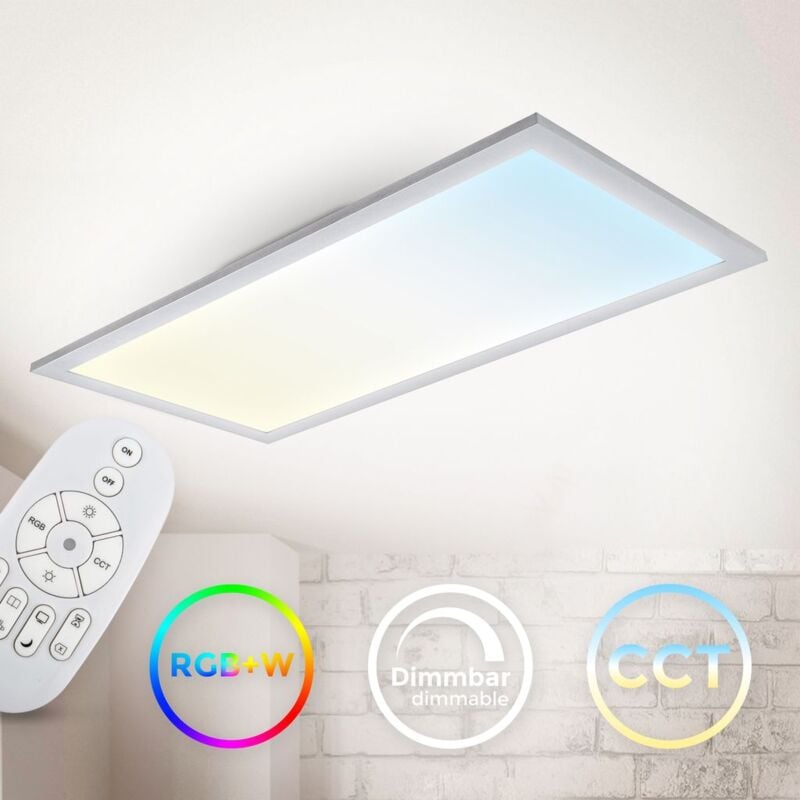 LED Panel I Temperatura de color ajustable continuamente I 7 colores I Luz de techo ultra plana I Regulable I Mando a distancia I 595x295x42mm
LED Panel I Temperatura de color ajustable continuamente I 7 colores I Luz de techo ultra plana I Regulable I Mando a distancia I 595x295x42mm