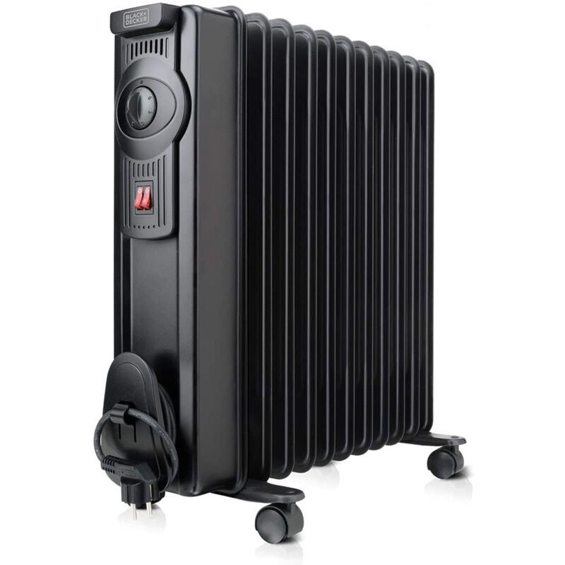 Black&decker - Black and Decker - Radiador de aceite de 2000 W, celdas de 140 mm, termostato ajustable, negro - BXRA2000E
Black&decker - Black and Decker - Radiador de aceite de 2000 W, celdas de 140 mm, termostato ajustable, negro - BXRA2000E