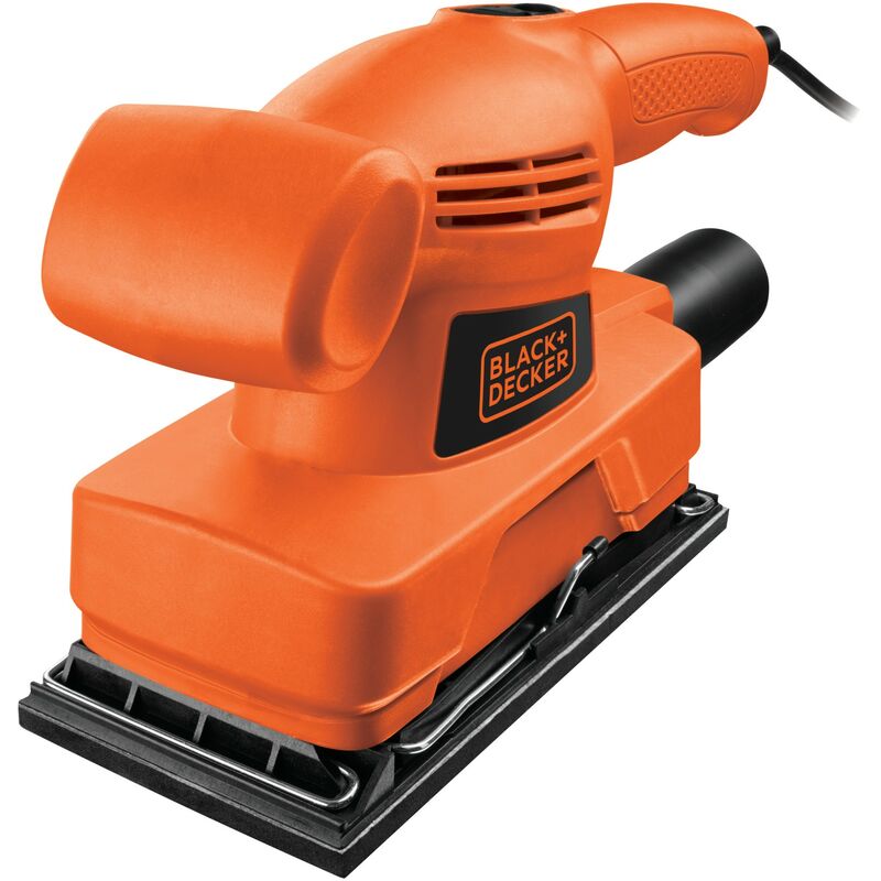 Black & Decker KA300-QS Lijadora Órbital 135W de 1/3, velocidad 11.000 rpm, diámetro de órbita 2,0mm, tamaño de hoja 230 x 92mm
Black & Decker KA300-QS Lijadora Órbital 135W de 1/3, velocidad 11.000 rpm, diámetro de órbita 2,0mm, tamaño de hoja 230 x 92mm