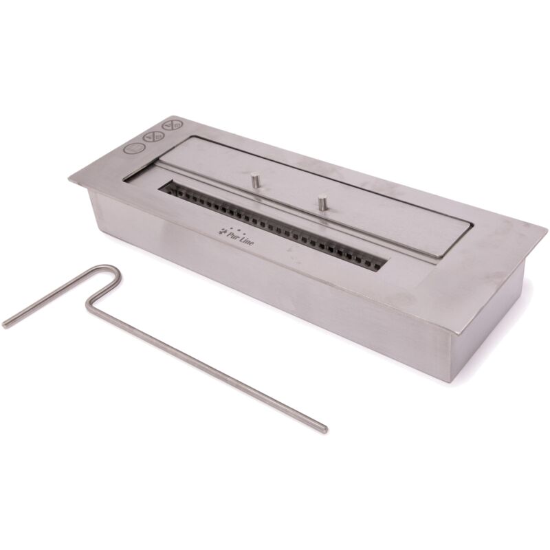 Purline - Quemador de acero para Chimenea de etanols, con fibra cerámica y tapa para regular la llama, 2.5L
Purline - Quemador de acero para Chimenea de etanols, con fibra cerámica y tapa para regular la llama, 2.5L