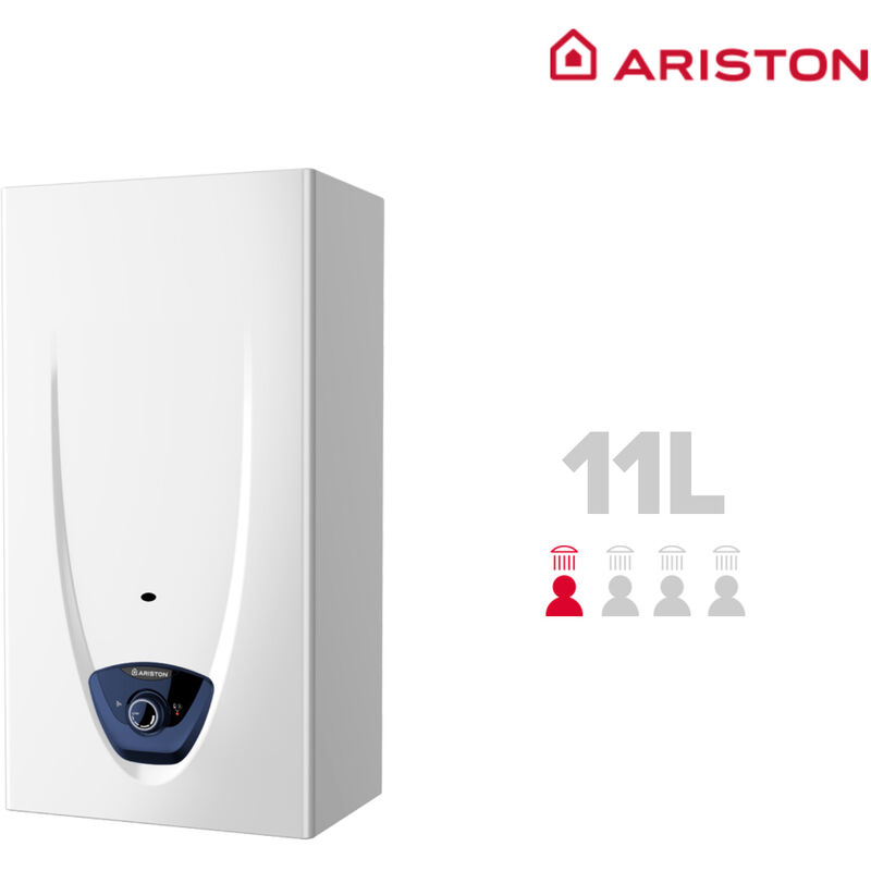 Ariston Thermo - Ariston Calentador a gas atmosférico BLU CONTROL X 11L gas Butano/Propano
Ariston Thermo - Ariston Calentador a gas atmosférico BLU CONTROL X 11L gas Butano/Propano