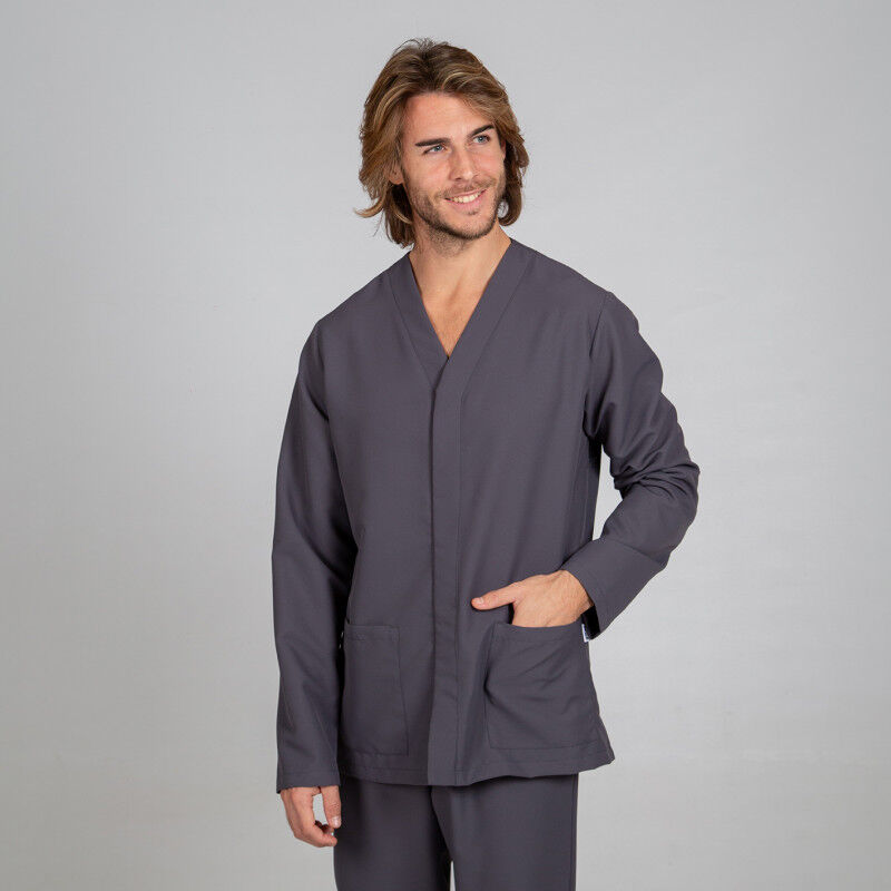 Casaca sanitaria manga larga con cuello pico antibacterias GARY'S Nestor | XS - Gris Marengo
Casaca sanitaria manga larga con cuello pico antibacterias GARY'S Nestor | XS - Gris Marengo