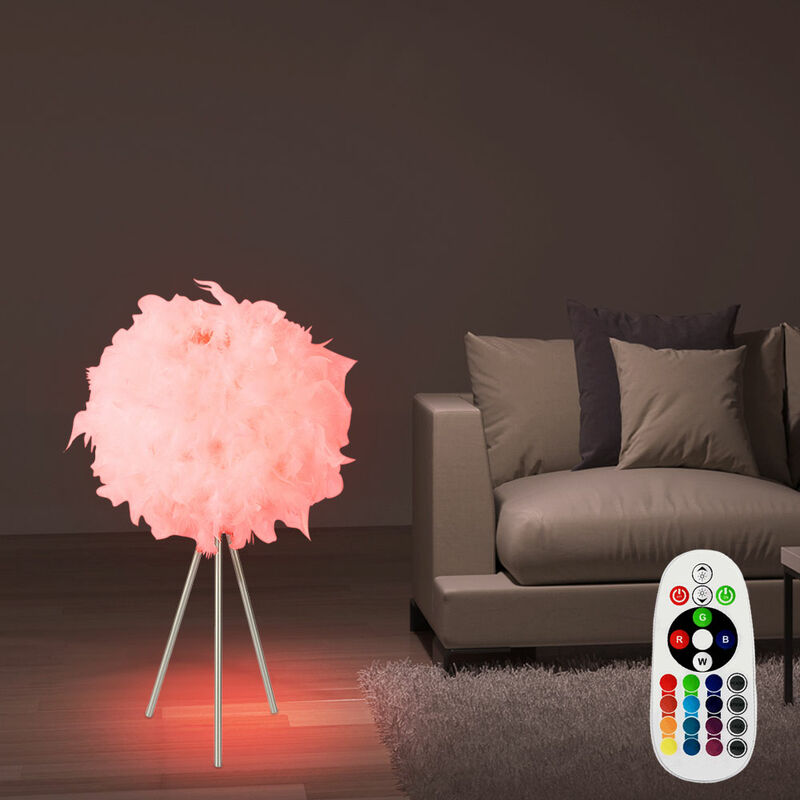 Lámpara de mesa de bolas de plumas para sala de estar Lámpara de lectura de 3 patas CONTROL REMOTO en un juego que incluye lámparas LED RGB
Lámpara de mesa de bolas de plumas para sala de estar Lámpara de lectura de 3 patas CONTROL REMOTO en un juego que incluye lámparas LED RGB