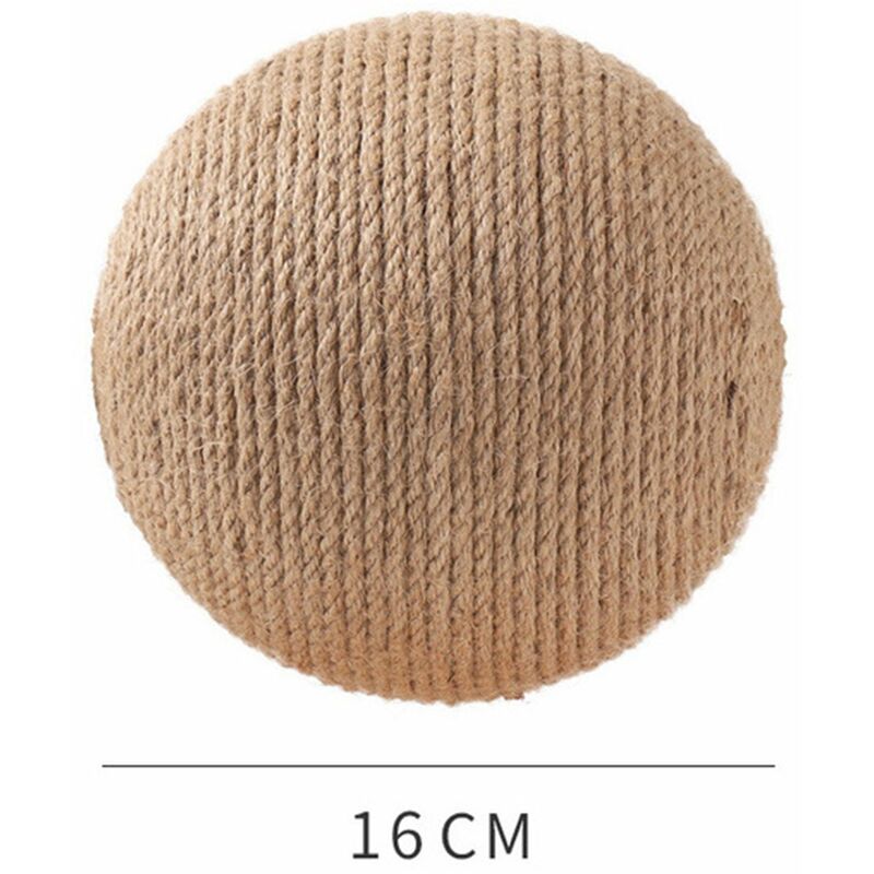Happyshop - Bola para rascar gato Rectificado de dientes y trituracion de garras Bola de sisal Gato divertido Bola interactiva para rascar Gato
Happyshop - Bola para rascar gato Rectificado de dientes y trituracion de garras Bola de sisal Gato divertido Bola interactiva para rascar Gato