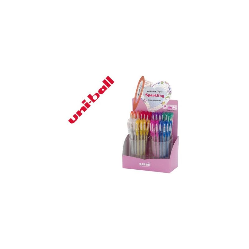 Uniball expositor rollerball signo um-120sp4d surtido azul-rojo-verde-rosa-naranja-violeta-plata-oro-48u-
Uniball expositor rollerball signo um-120sp4d surtido azul-rojo-verde-rosa-naranja-violeta-plata-oro-48u-