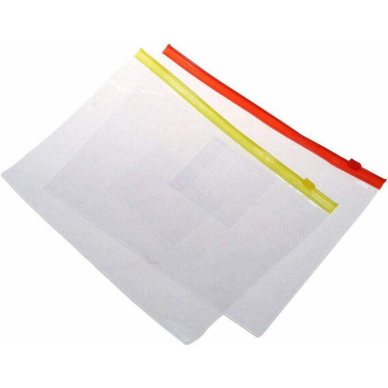 Bolsa de Archivo de Cremallera, A5 Bolsa de Documentos de Plástico de Impermeable Rojo Bolsas de Archivos Transparente para útiles escolares de
Bolsa de Archivo de Cremallera, A5 Bolsa de Documentos de Plástico de Impermeable Rojo Bolsas de Archivos Transparente para útiles escolares de