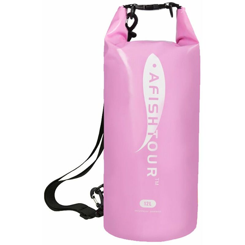 Afishtour - Bolsa de motocicleta, bolsa de saco seco de PVC para exteriores, bolsa de hombro impermeable,Rosa
Afishtour - Bolsa de motocicleta, bolsa de saco seco de PVC para exteriores, bolsa de hombro impermeable,Rosa