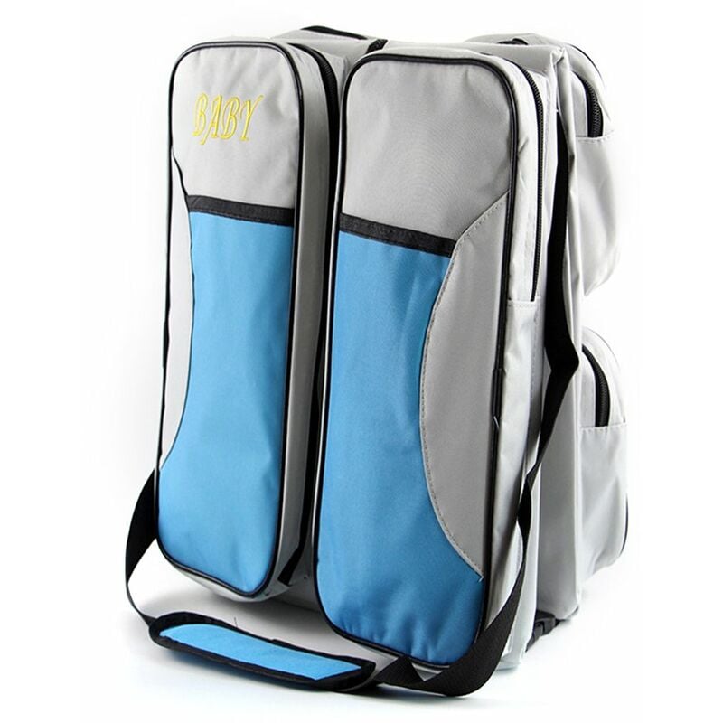 Bolsa de panales 3 en 1, cuna de viaje, alfombrilla para cambiar panales, 4 bolsillos externos, cama de viaje portatil, bolsa de viaje, cuna para
Bolsa de panales 3 en 1, cuna de viaje, alfombrilla para cambiar panales, 4 bolsillos externos, cama de viaje portatil, bolsa de viaje, cuna para