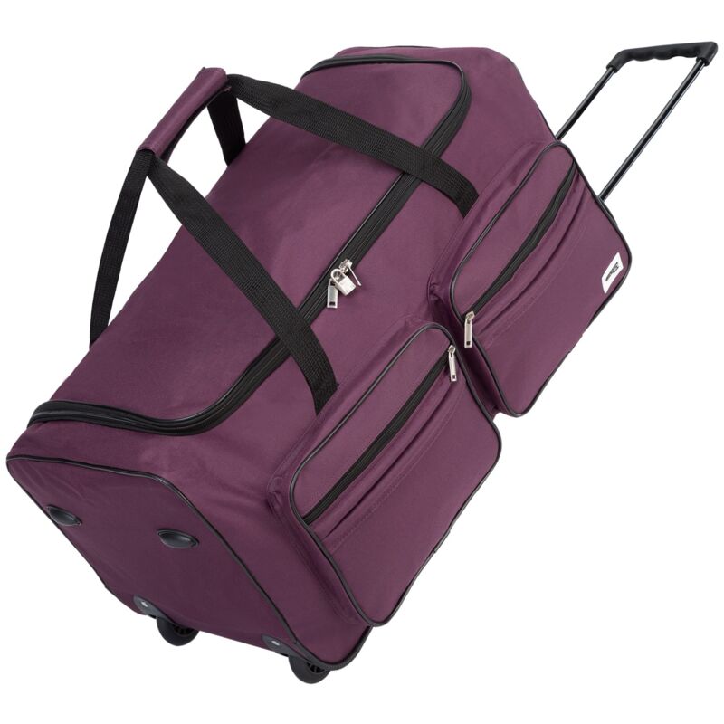 Deuba Bolsa de viaje Maleta de 85 Litros con bolsillos y candado bolsa de deporte de cabina con mango teléscopico Violeta - Violeta
Deuba Bolsa de viaje Maleta de 85 Litros con bolsillos y candado bolsa de deporte de cabina con mango teléscopico Violeta - Violeta