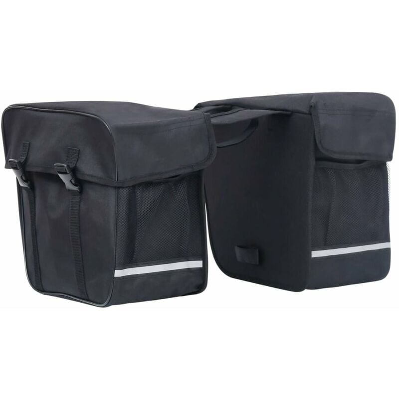 Bolsa doble para bicicleta alforja impermeable 35 L negra
Bolsa doble para bicicleta alforja impermeable 35 L negra