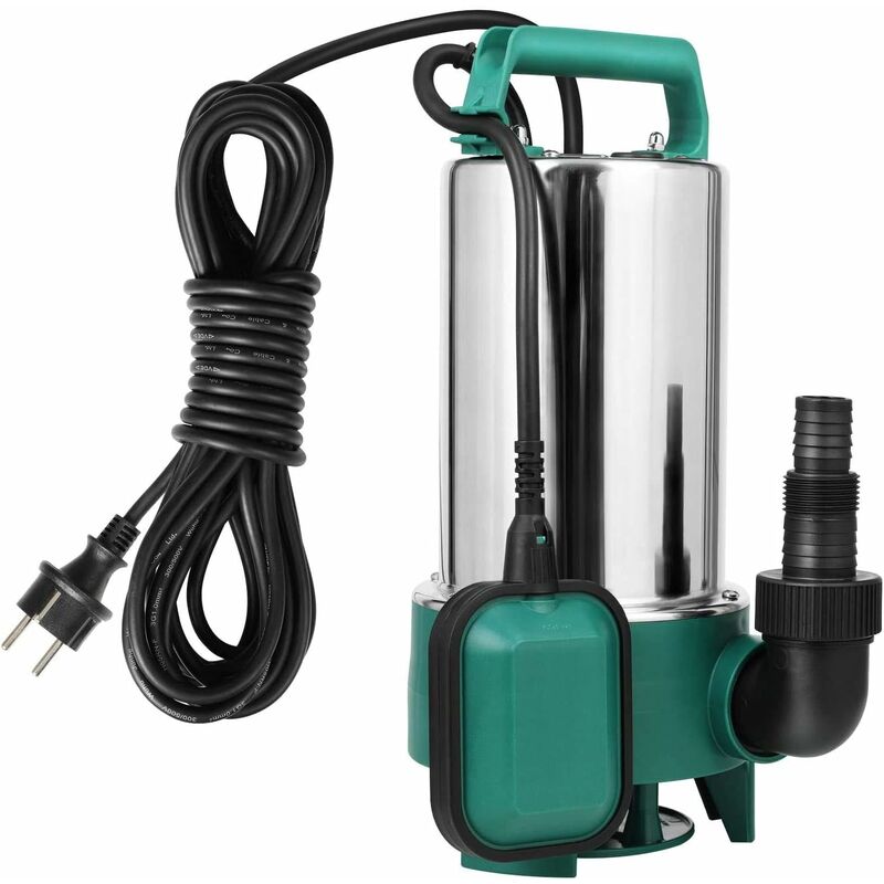 Bomba de Aguas Sucias Bomba Sumergible de agua 1100W,20000L/H Máximo,35 mm Tamaño Máximo de Partícula de Entrada con Asa de Transporte
Bomba de Aguas Sucias Bomba Sumergible de agua 1100W,20000L/H Máximo,35 mm Tamaño Máximo de Partícula de Entrada con Asa de Transporte