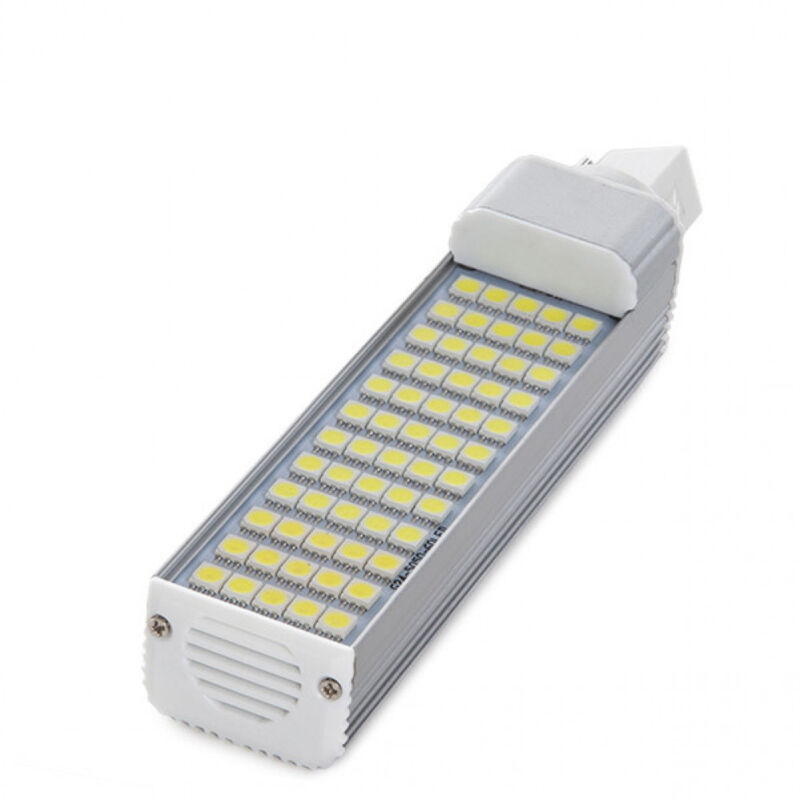 Bombilla de LEDs G24 60 X SMD5050 12W 1000Lm 30.000H | Blanco Frío (CA-HLG24-12W-CW)
Bombilla de LEDs G24 60 X SMD5050 12W 1000Lm 30.000H | Blanco Frío (CA-HLG24-12W-CW)