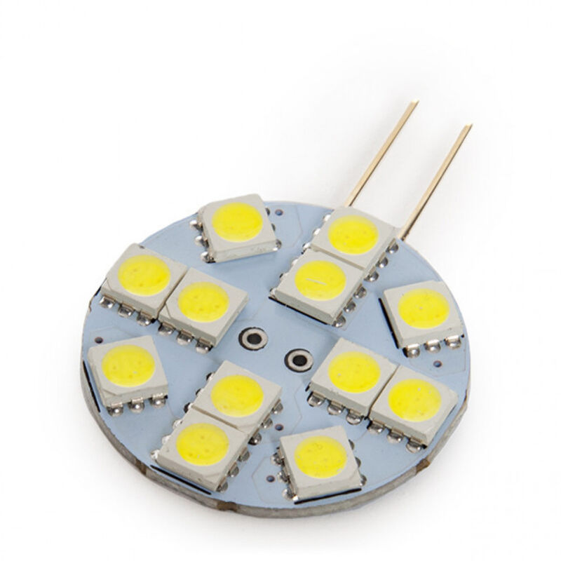 Bombilla de LEDs G4 SMD5050 2,4W 180Lm 30.000H | Blanco Natural (KD-G4-12-2,4W-5050SMD-CW)
Bombilla de LEDs G4 SMD5050 2,4W 180Lm 30.000H | Blanco Natural (KD-G4-12-2,4W-5050SMD-CW)
