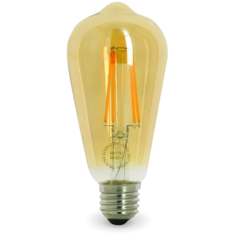BOMBILLA E27 7W ST64 2200K Tipo Edison | Temperatura de color: Blanco cálido 2200K
BOMBILLA E27 7W ST64 2200K Tipo Edison | Temperatura de color: Blanco cálido 2200K