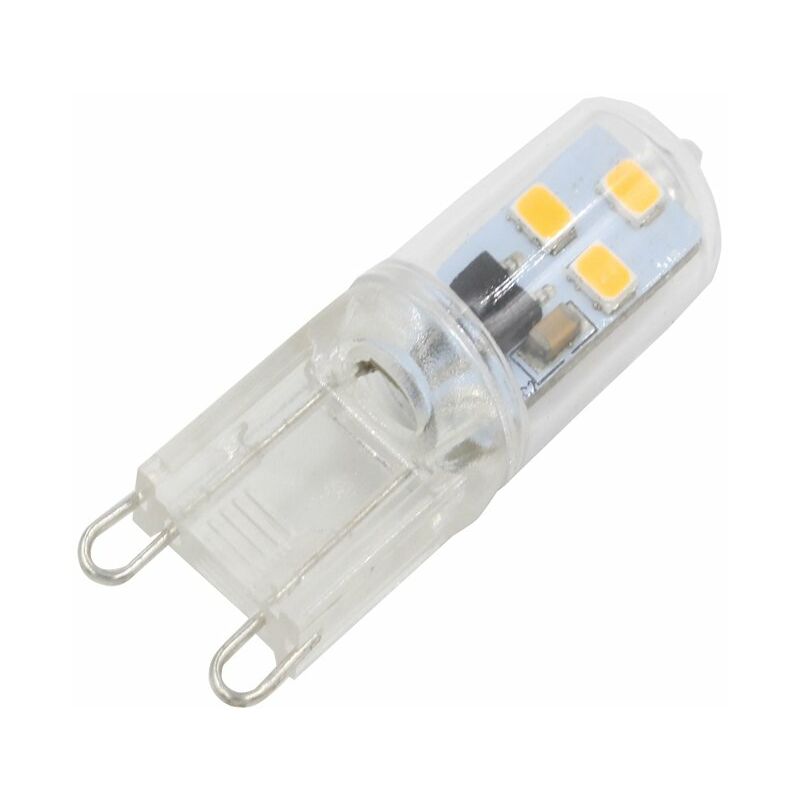 Bombilla G9, 1W SMD, COB L-E-D Bombilla de iluminacion Reemplace la lampara de luz de foco halogena,Blanco calido, 110 V
Bombilla G9, 1W SMD, COB L-E-D Bombilla de iluminacion Reemplace la lampara de luz de foco halogena,Blanco calido, 110 V