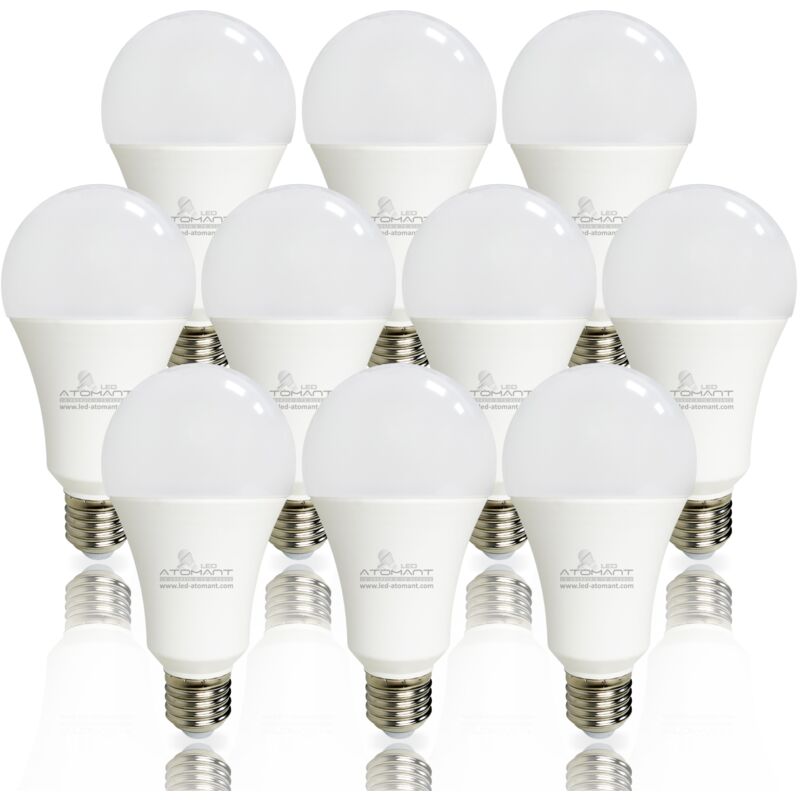 Bombilla LED A70 E27 20W 2000LM | Blanco Frío 6500K - Pack 10 Uds. - Blanco Frío 6500K
Bombilla LED A70 E27 20W 2000LM | Blanco Frío 6500K - Pack 10 Uds. - Blanco Frío 6500K