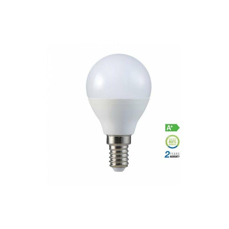 V-tac - Lámpara led globo P45 E14 5.5W 180° Temperatura de color - 4000K Blanco natural
V-tac - Lámpara led globo P45 E14 5.5W 180° Temperatura de color - 4000K Blanco natural