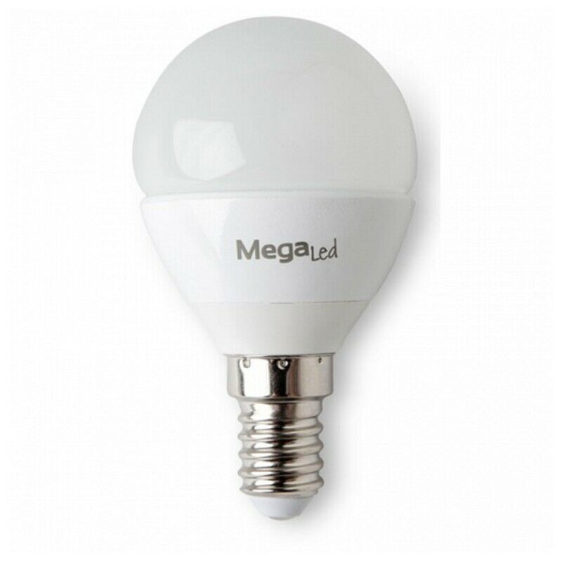 Bombilla LED Esférica MegaLed GIG14E-P45 4,5W E14 2700K 380 lm Luz cálida E14 5 W
Bombilla LED Esférica MegaLed GIG14E-P45 4,5W E14 2700K 380 lm Luz cálida E14 5 W