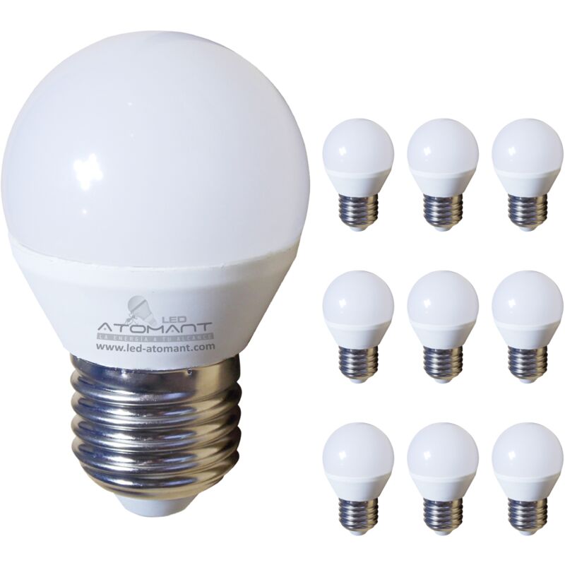 Bombilla LED G45 E27 7W 680LM | Blanco Cálido 3000K - Pack 10 Uds. - Blanco Cálido 3000K
Bombilla LED G45 E27 7W 680LM | Blanco Cálido 3000K - Pack 10 Uds. - Blanco Cálido 3000K