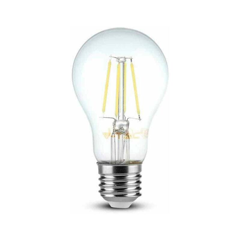 Bombilla LED globo filamento A60 E27 4W 300° Temperatura de color - 6400K Blanco frío
Bombilla LED globo filamento A60 E27 4W 300° Temperatura de color - 6400K Blanco frío