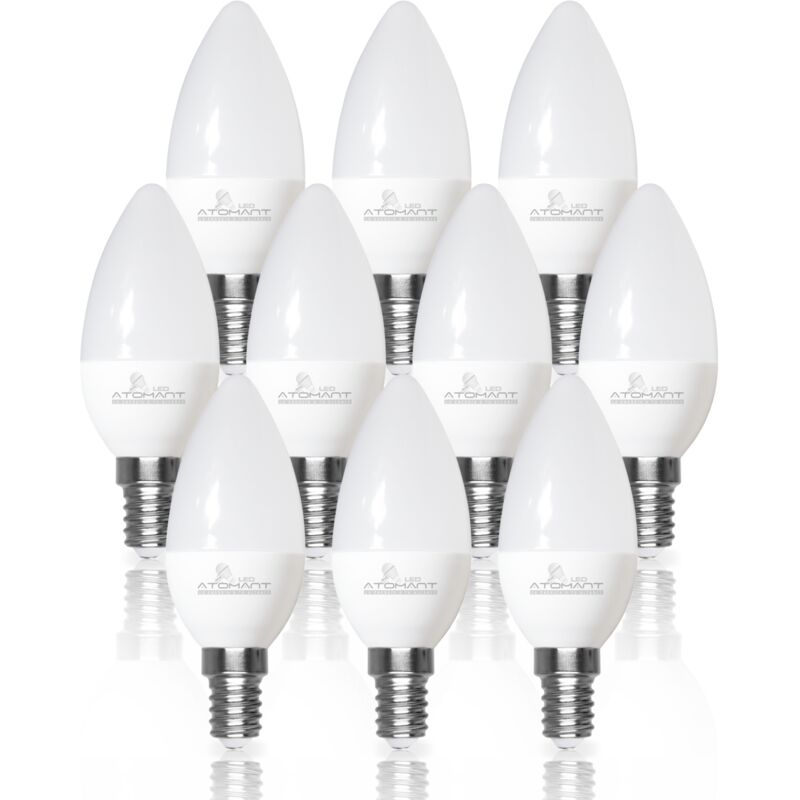 Led Atomant Sl - Bombilla LED Vela C30 E14 7W 680LM | Blanco Frío 6500K - Pack 10 Uds. - Blanco Frío 6500K
Led Atomant Sl - Bombilla LED Vela C30 E14 7W 680LM | Blanco Frío 6500K - Pack 10 Uds. - Blanco Frío 6500K