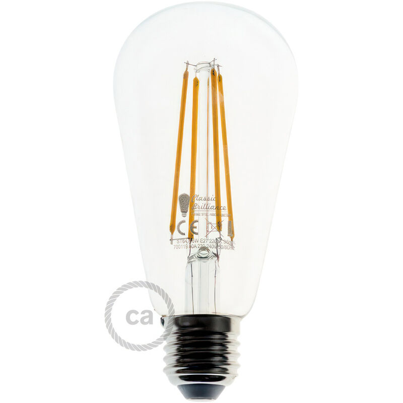 Bombilla Transparente LED Edison ST64 Filamento Largo 7,5W E27 Decorativa Vintage Dimmable 2200K
Bombilla Transparente LED Edison ST64 Filamento Largo 7,5W E27 Decorativa Vintage Dimmable 2200K