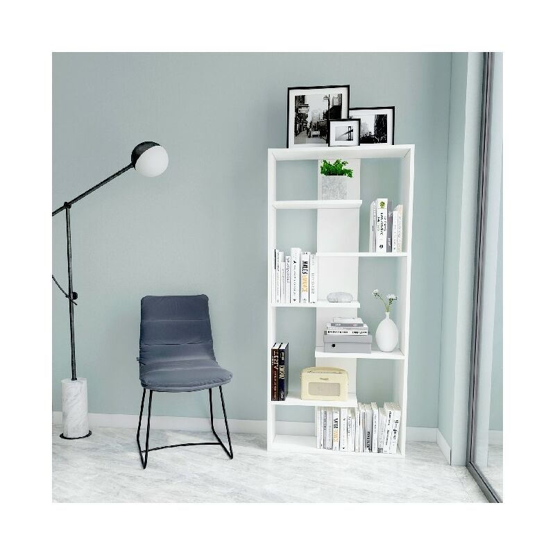 Bora Libreria - con estanterias, estantes - oficina, sala de estar - Blanco en Madera, 70 x 22 x 156,6 cm
Bora Libreria - con estanterias, estantes - oficina, sala de estar - Blanco en Madera, 70 x 22 x 156,6 cm